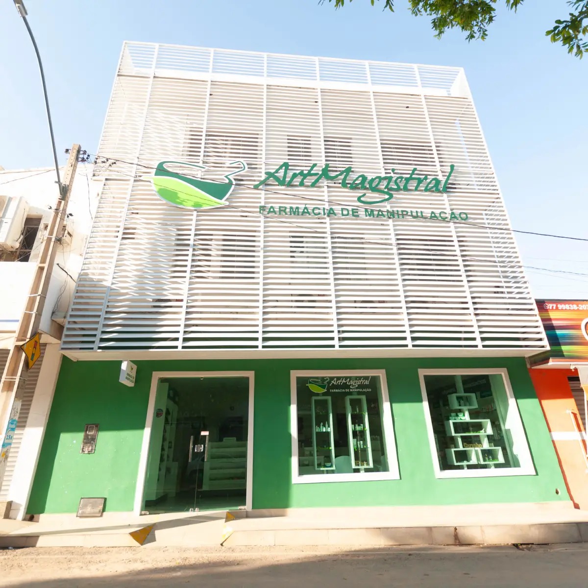 Fachada Farmácia ArtMagistral